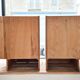 Pair of bedside tables 80s