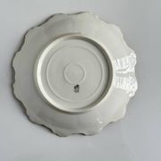 Plat à Gâteau et Assiettes à dessert Limoges | Rubans, Nœuds et Roses