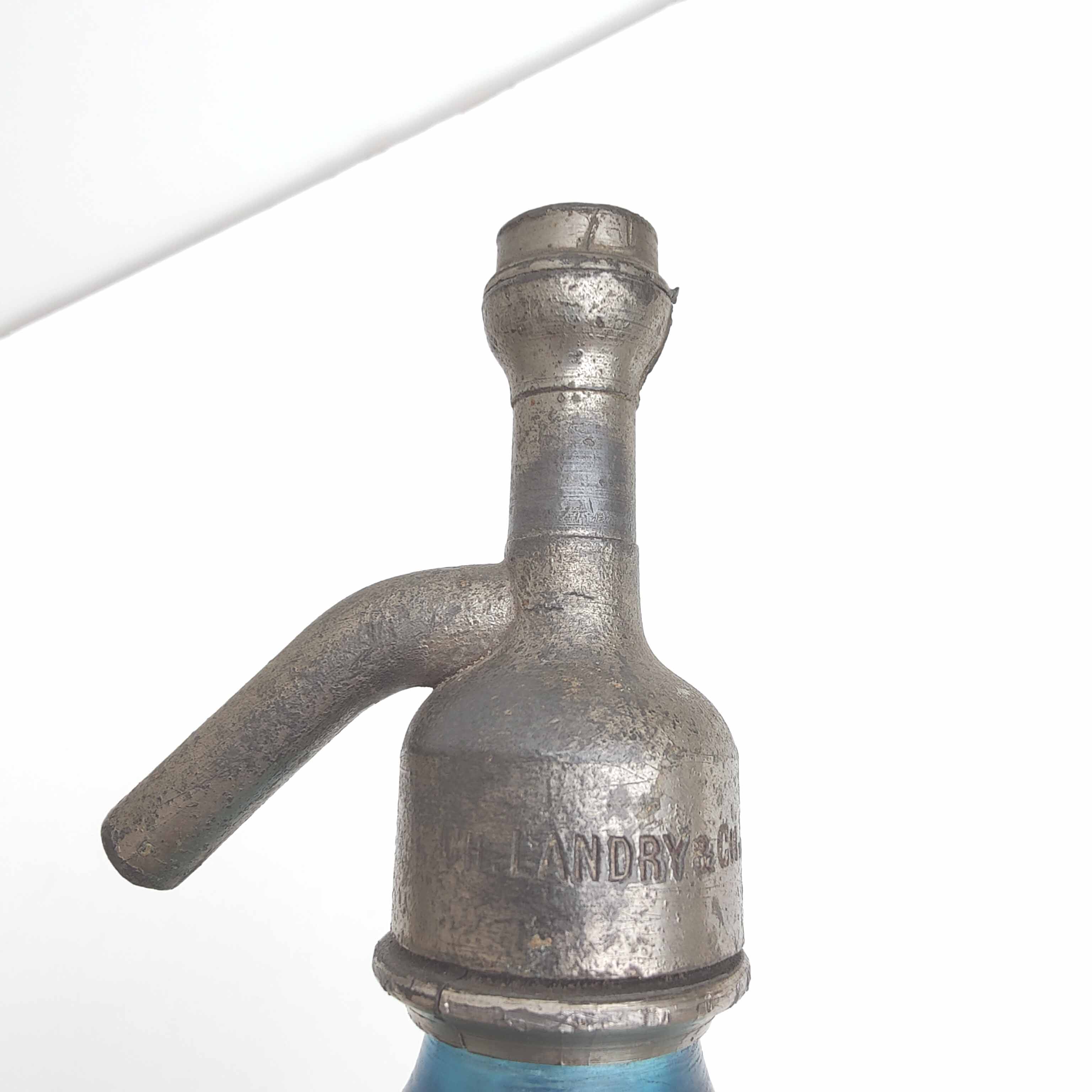 Siphon bistro vintage blue