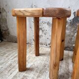 Set of 6 Olof Ottelin stools, Finland 1950.