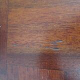 console-style empire/restauration-à crosses-fond de miroir-pieds griffes