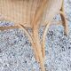 Pair of armchairs and bench in rattan and bamboo from the 60s/70s