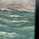 "Seascape". Oil on canvas.