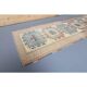 1970s Turkish Oushak Handmade Runner Rug 73x245
