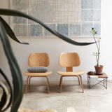 Plywood Group LCW armchair by Charles & Ray Eames natural ash 1945/1947
