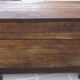 Antique sideboard from the end of the 19th century, 2 doors, 2 drawers, shelf in its patina