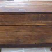 Antique sideboard from the end of the 19th century, 2 doors, 2 drawers, shelf in its patina