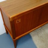 h. w. klein for bramin danish modern teak SIDEBOARD credenza 60s
