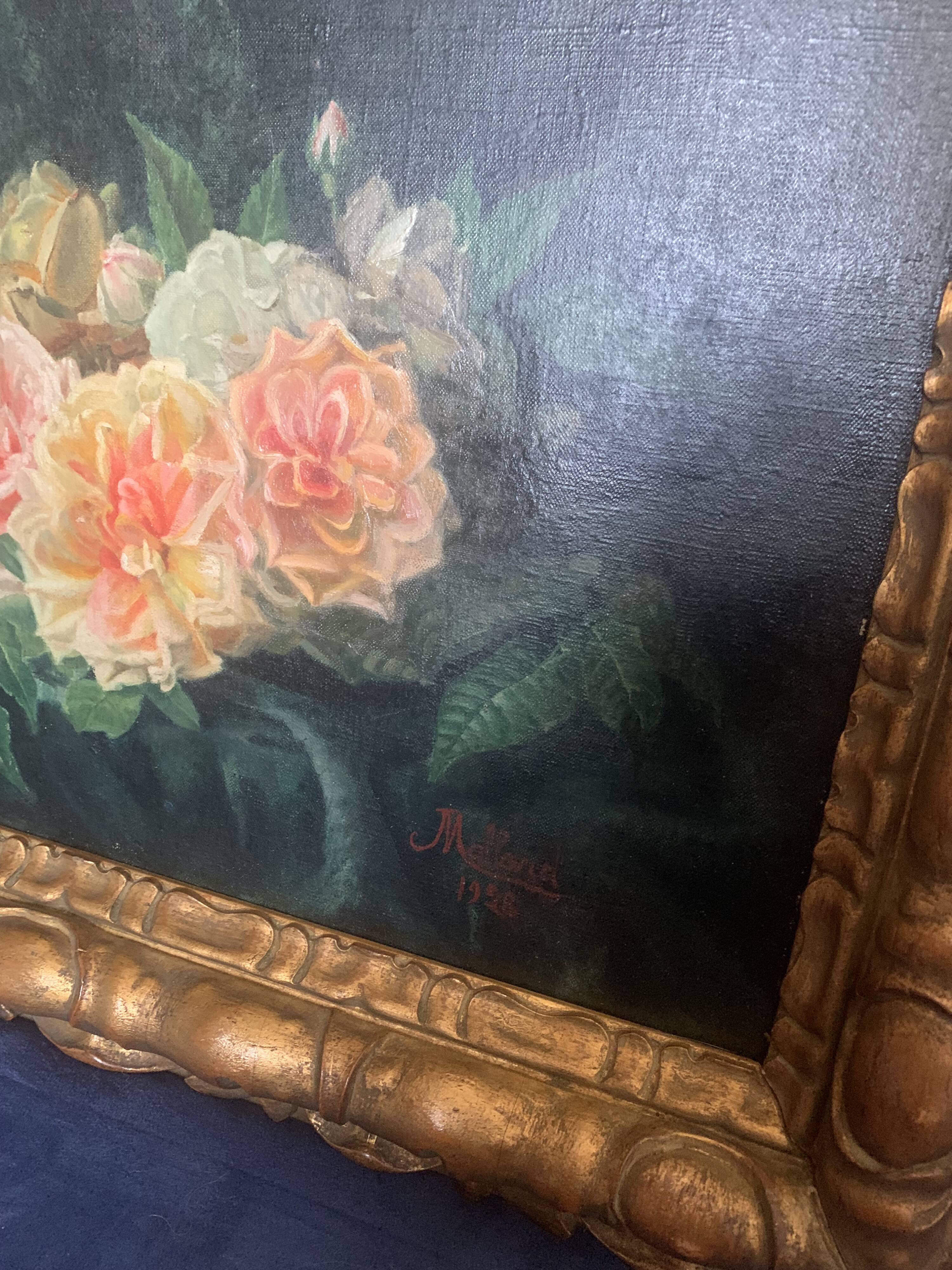 Flowers Oil Painting The First Half of the 20th Century