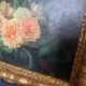 Peinture à l'huile de fleurs de la première moitié du XXe siècle