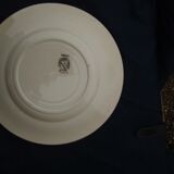 12 plates to desicate in Digoin Sarreguemines earthenware the months