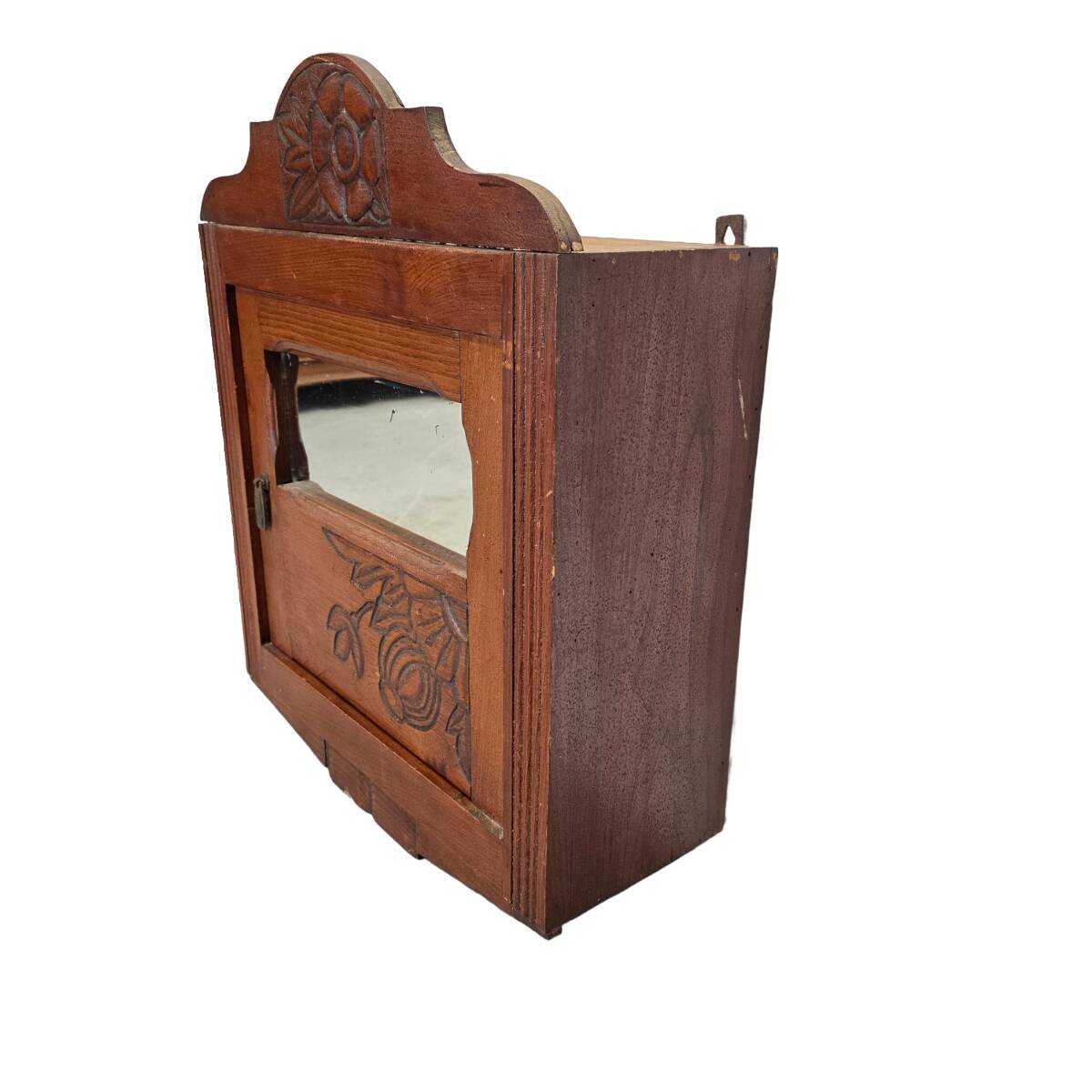 Armoire murale Art déco en bois, France années 1920-30