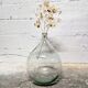 Transparent demijohn 20 liters
