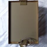 Brass wall sconce