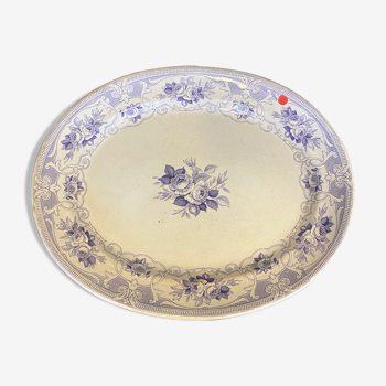 19th-century earthenware dish