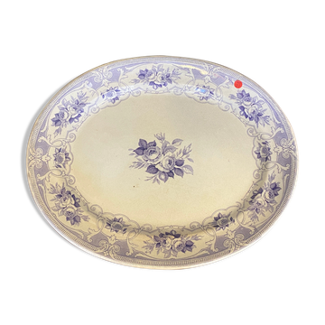 19th-century earthenware dish
