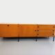 Large vintage modernist low sideboard ARP Minvielle by Guariche Mortier
