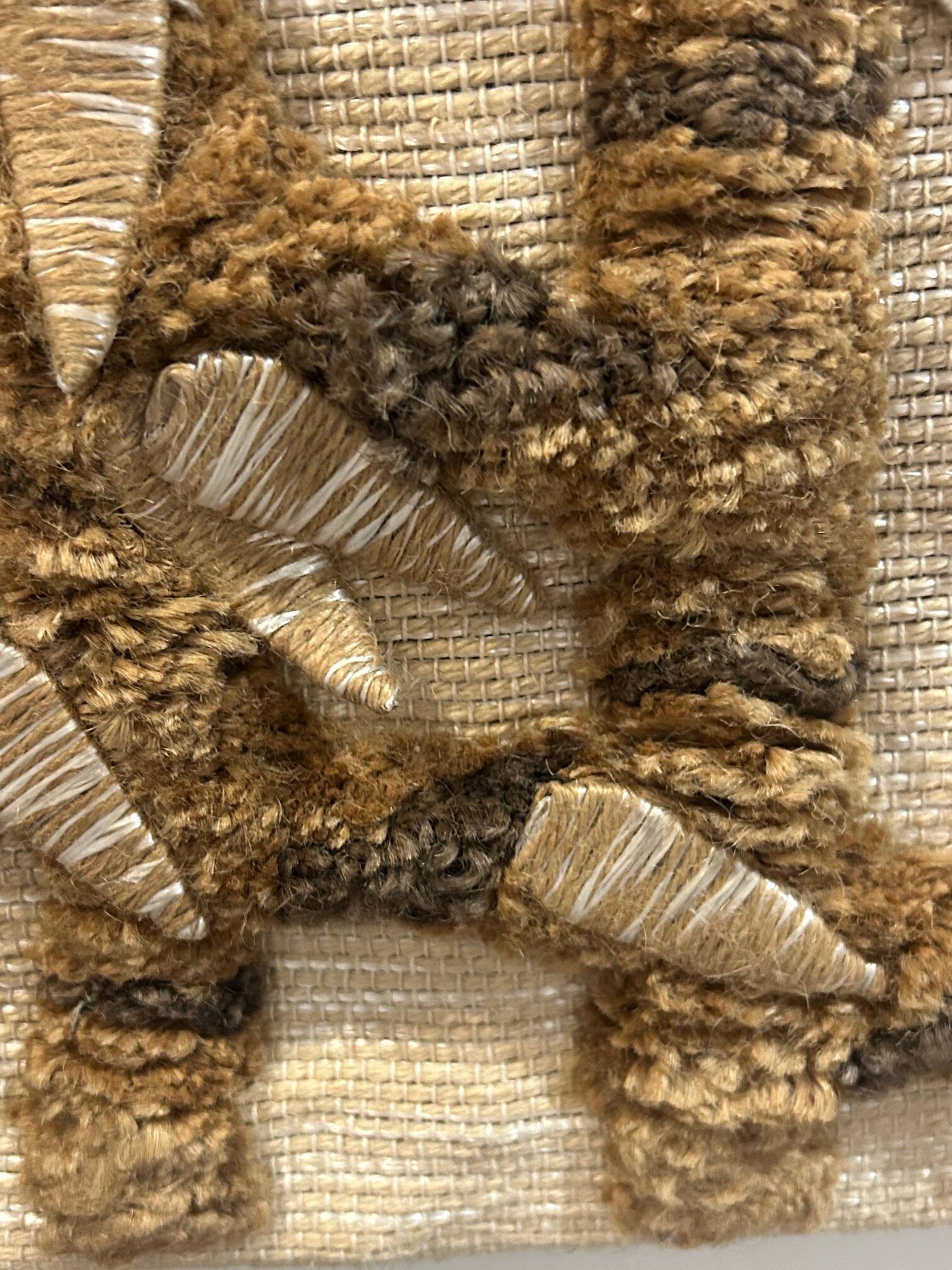 1970s tapestry in wool and silk