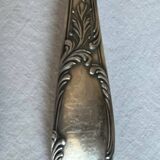 Silver metal cutlery (18 pieces)
