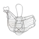 Panier à oeufs