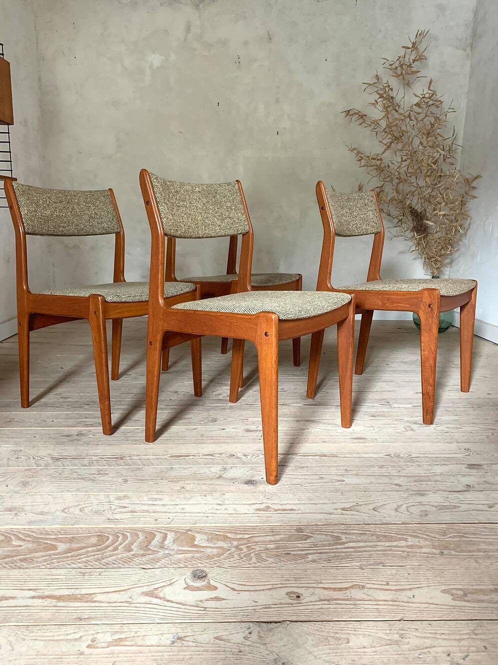 Vintage Scandinavian teak chairs