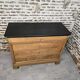 19th-century oak commode