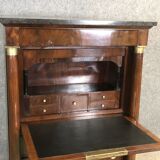 Mahogany empire writing desk 19th century