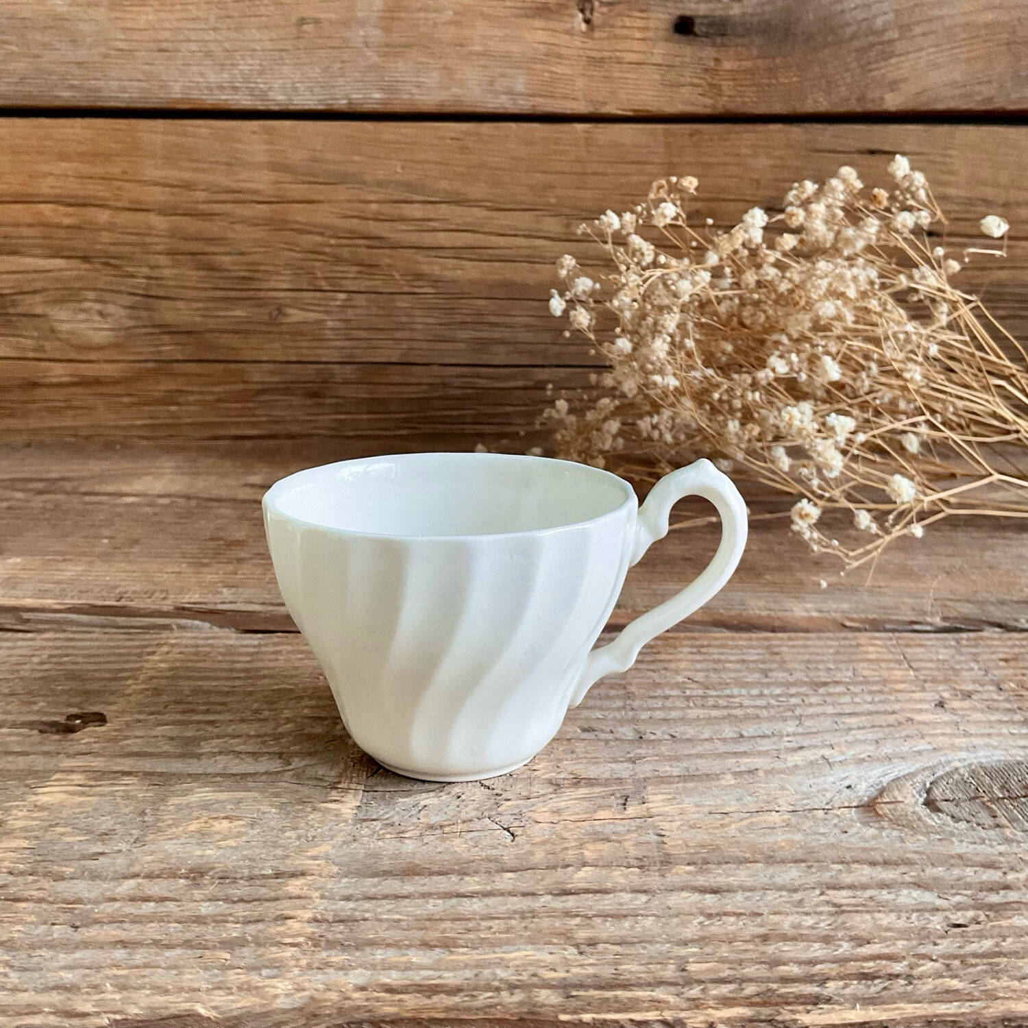 5 cups and creamer Myott Staffordshire England