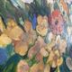 Oil painting on isorel panel Bouquet fleuri signed FAYET twentieth era