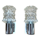 Pair of vintage chrome wall lights, 70s, Raak