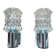 Pair of vintage chrome wall lights, 70s, Raak