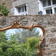 Large wall mirror with golden stucco mouldings – Louis XV Rococo style – 124