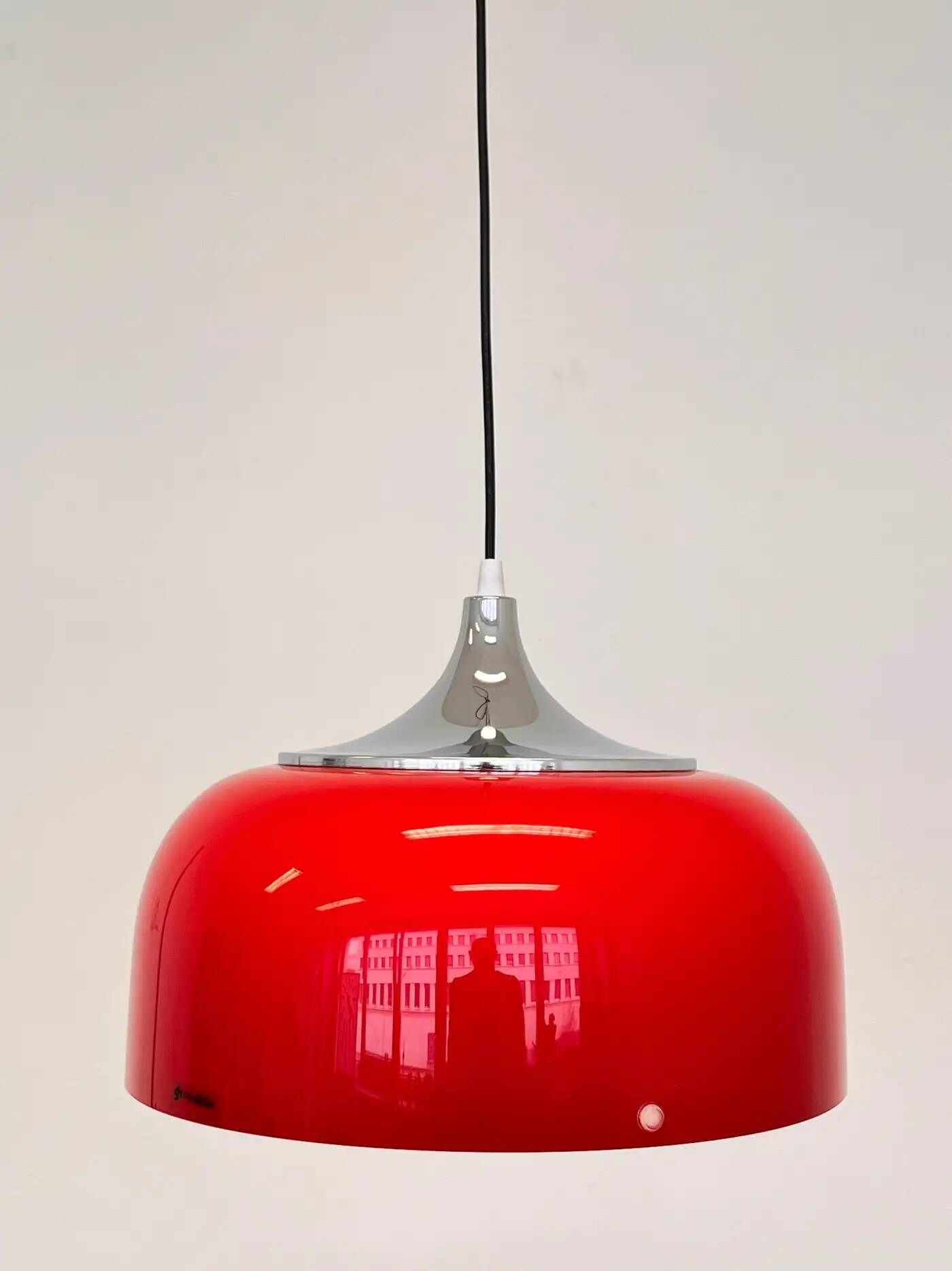 Pendentif en plastique de design mid-century par Meblo, Harvey Guzzini, Italie, années 1970.