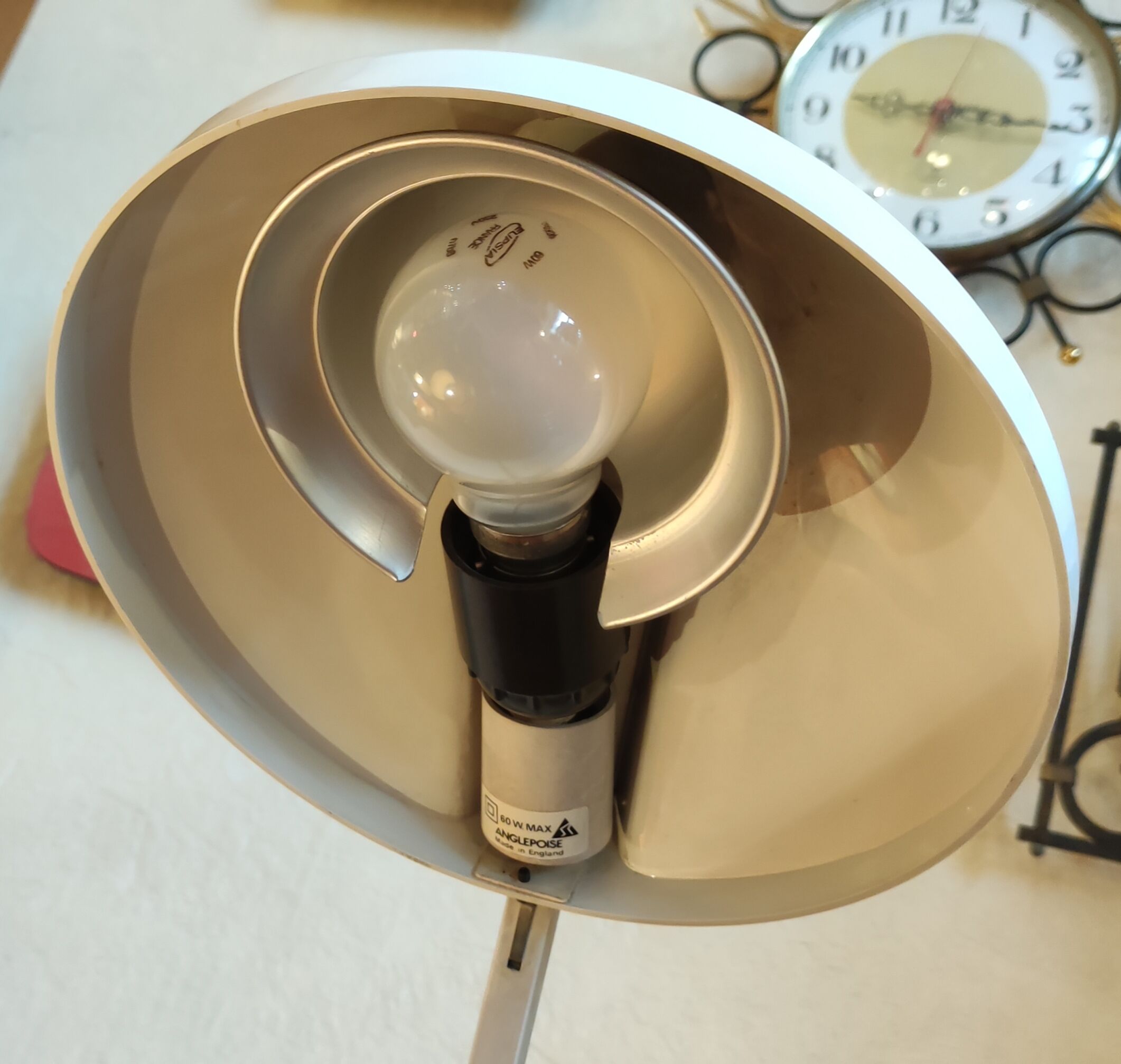 Vintage anglepoise table lamp