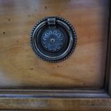 Half-moon Directoire buffet in solid wood in very good condition
