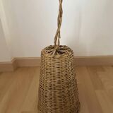 Rattan lampshade oblong shape
