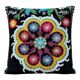Vintage embroidered cushion cover 43x46 cm
