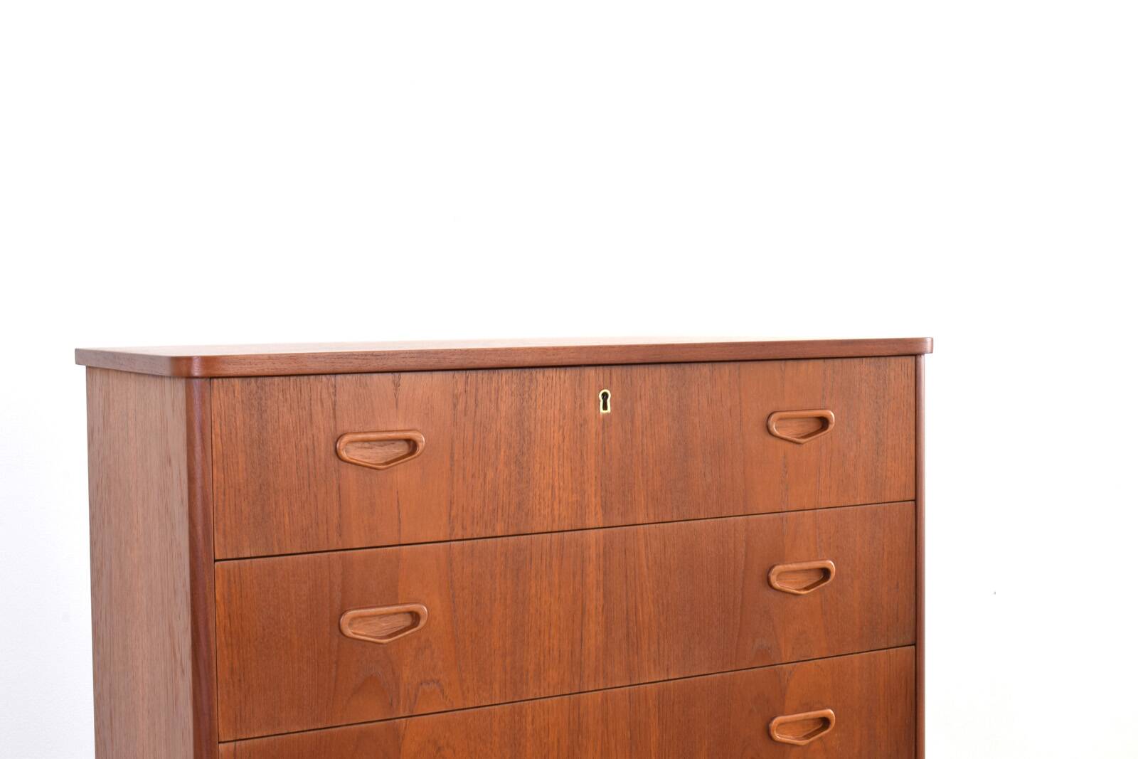 Mid-Century Danish Teak Chest of Drawers, 1960s.