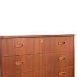 Mid-Century Danish Teak Chest of Drawers, 1960s.