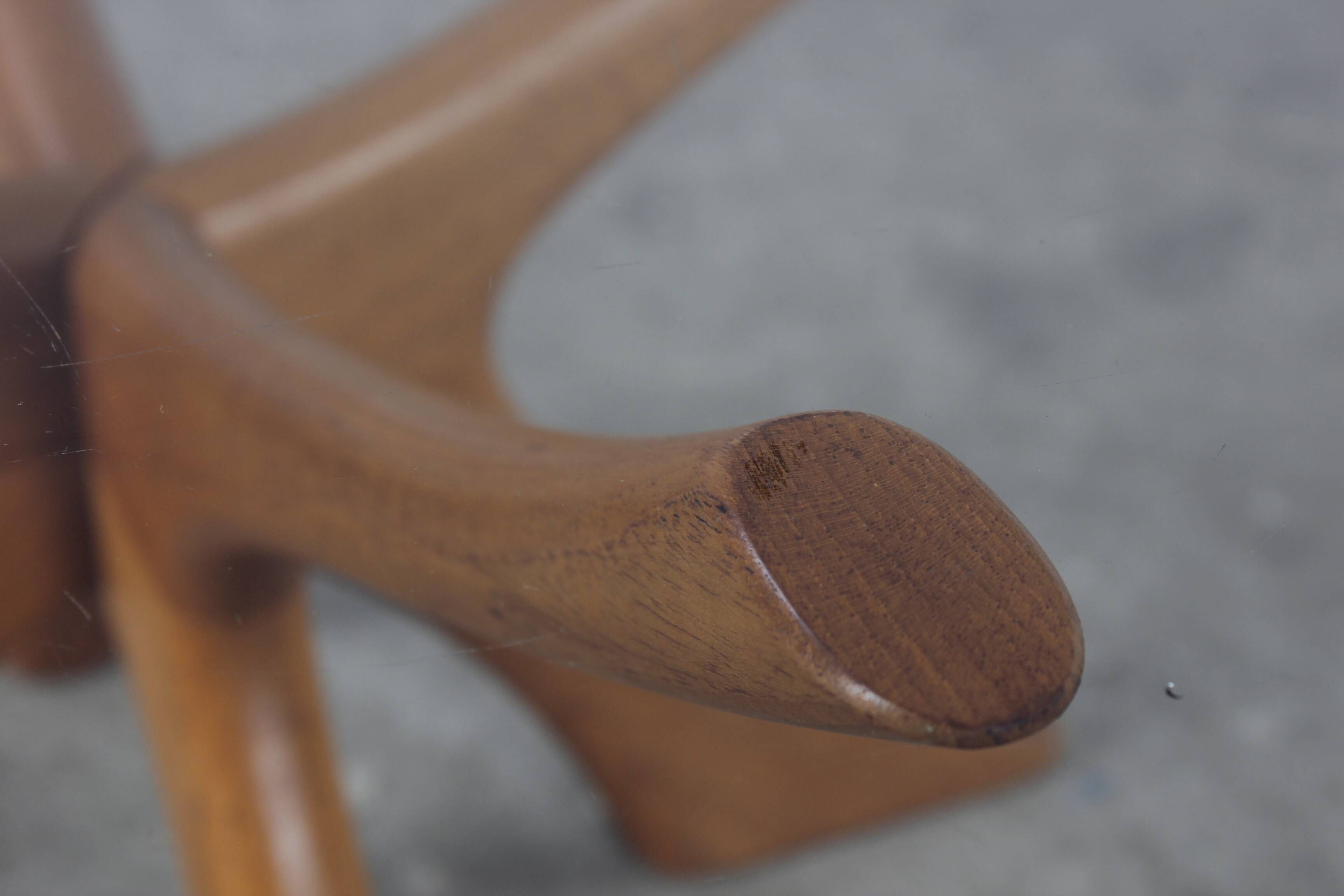 Table basse en teck T188 Illum Wikkelsø Eilersen années 60