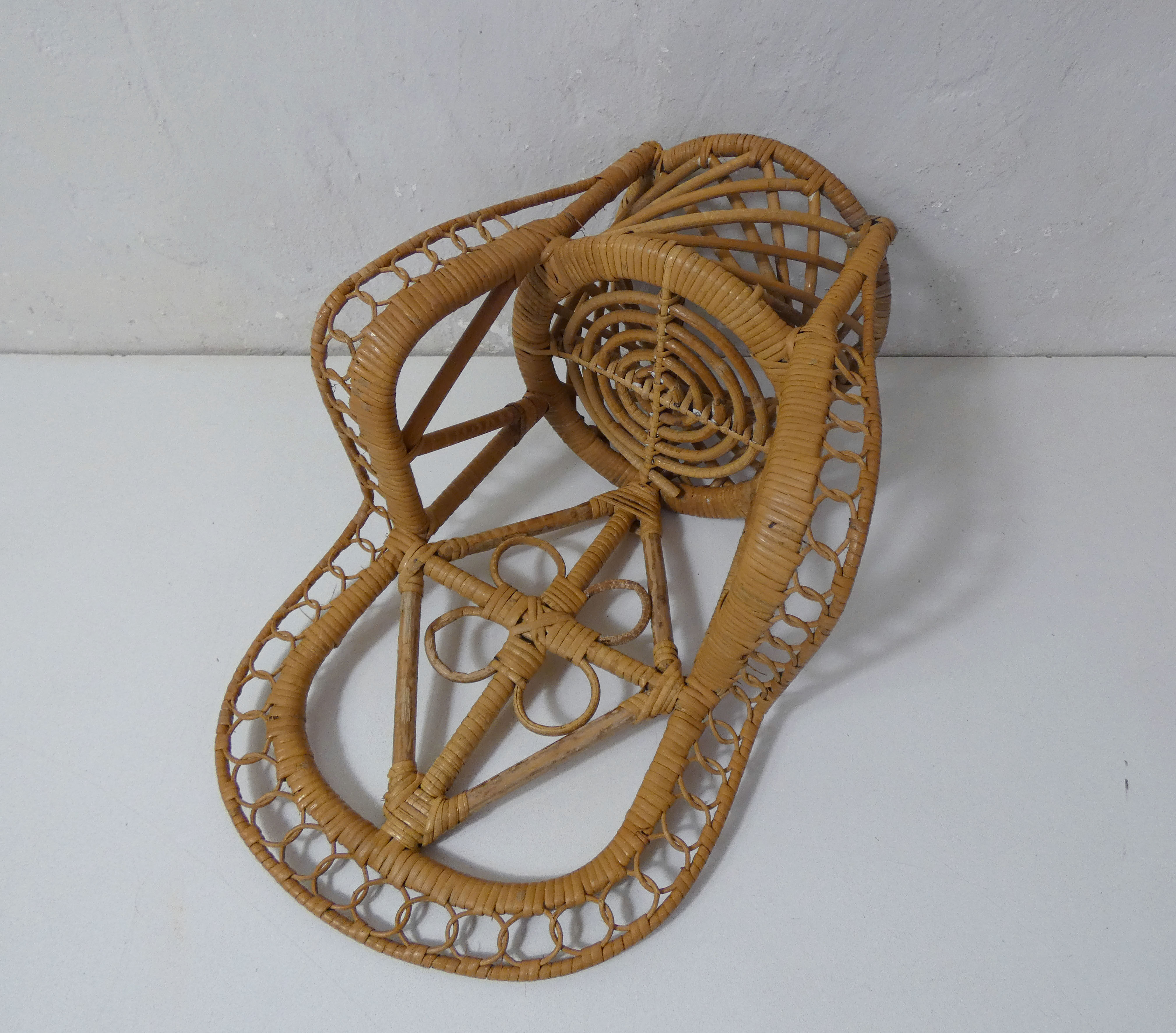 Emmanuelle armchair in rattan