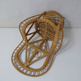Fauteuil Emmanuelle en rotin