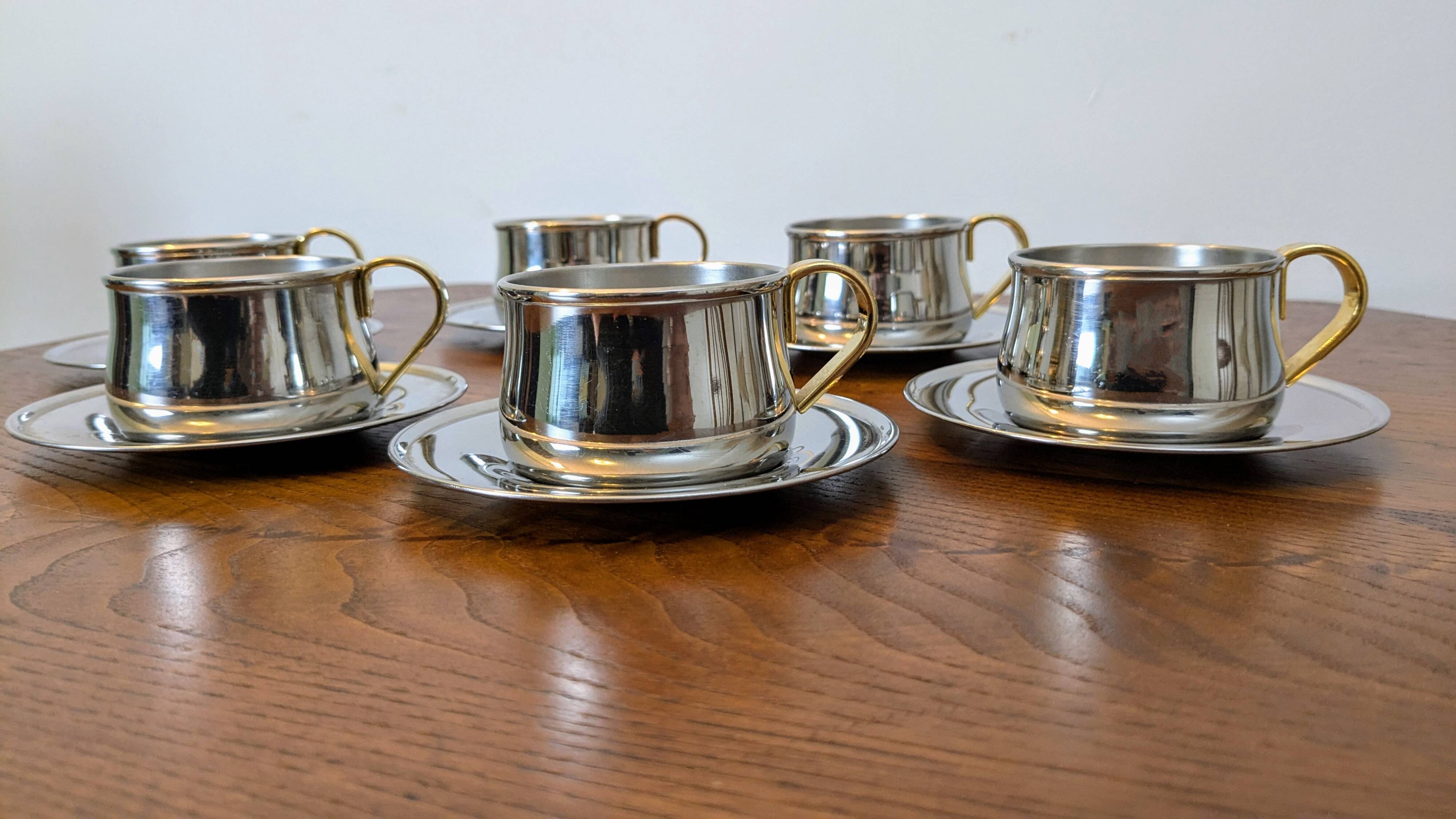 12-piece Italian coffee set by Inoxriv
