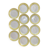 11 Luneville flat plates, Libourne model