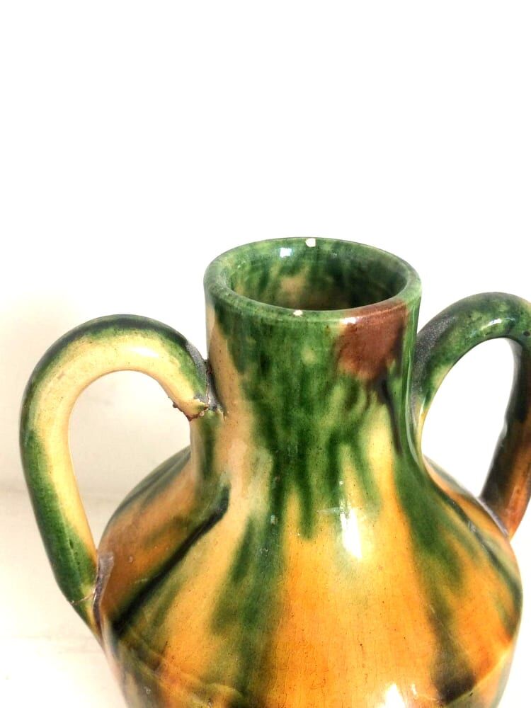 Pitcher and ceramic vase Vintage Vallauris