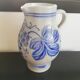 Pitcher in grey and blue Alsace sandstone