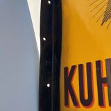 Enamelled plate Kuhlmann