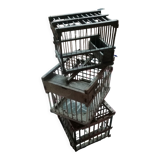 Set of 3 bird cages
