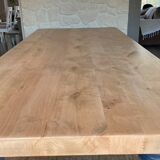 Solid beech table