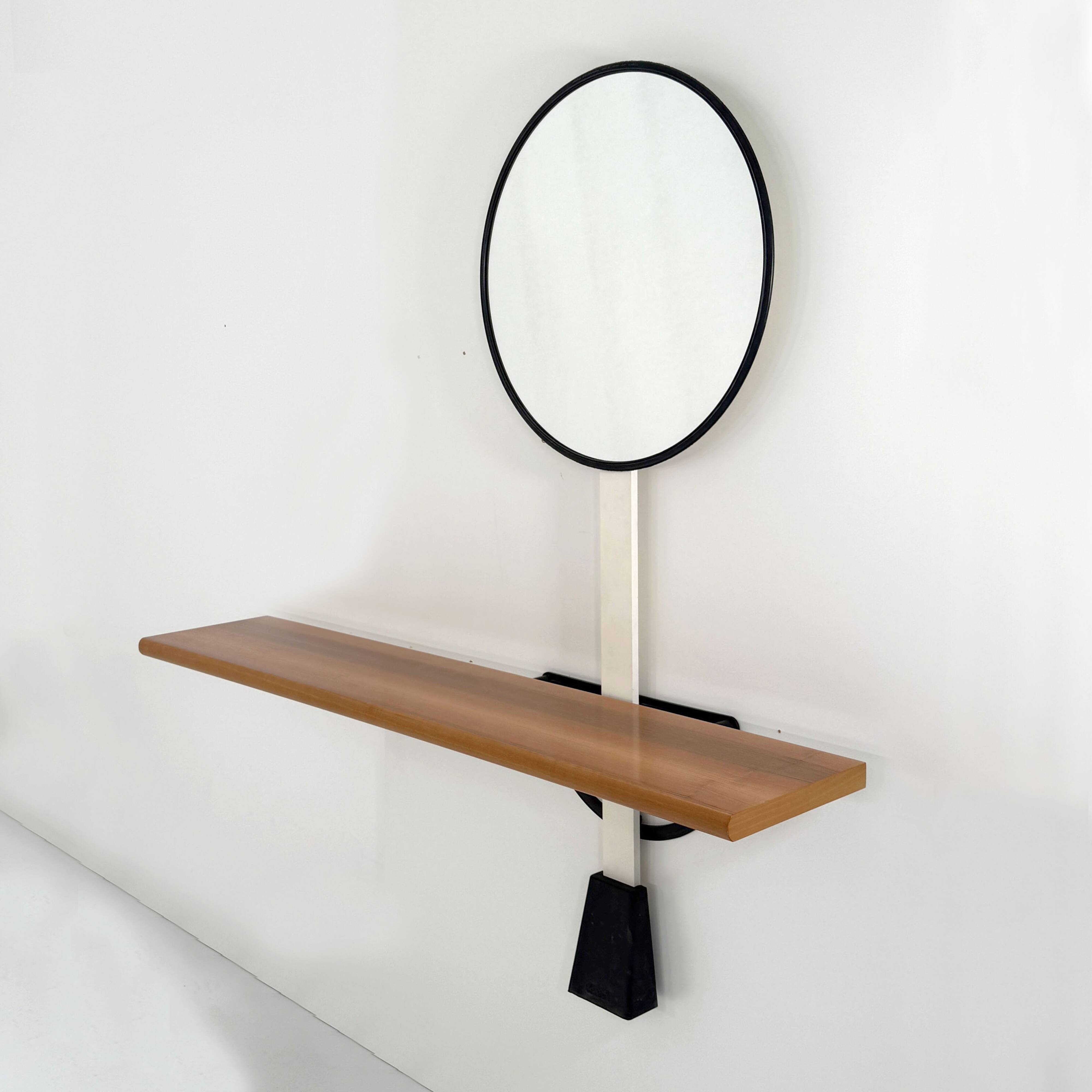 Solemio Wall Console by Giotto Stoppino for Acerbis, 1980